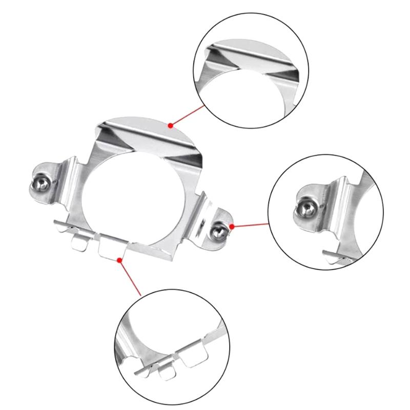 2Pcs H7 Led Headlight Lamp Adapter Socket Base Retainer Holder For Touareg Explorer Octavia A5 For Ml350 New