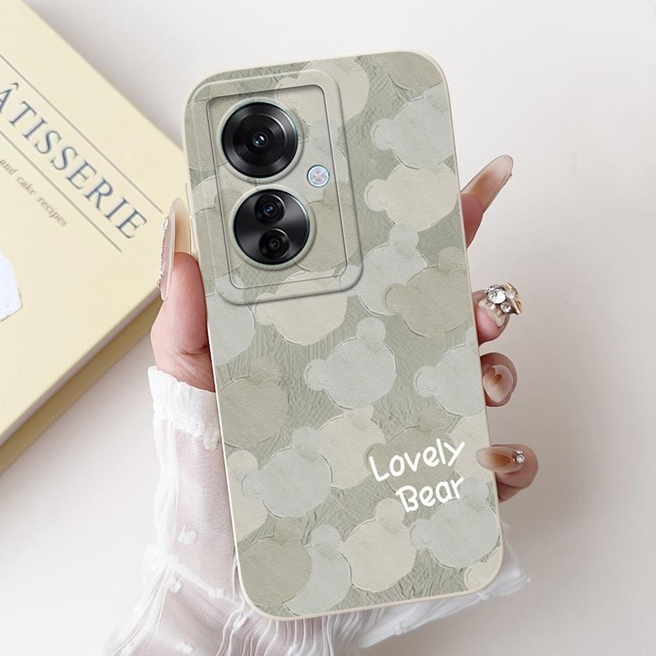 For OPPO Reno11 F 5G Case Reno 11F CPH2603 2024 Elegant Printing Camera Protective Shockproof Soft Silicone Phone Cases