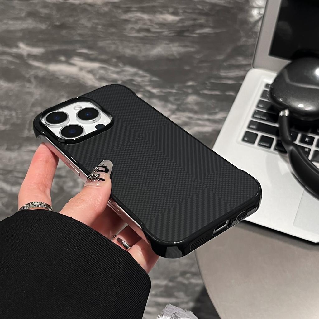 Чехол для мобильного телефона Apple 16E из углеродного волокна «Мондриан» IPhone 15 Promax Бескаркасный чехол