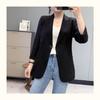 Женский пиджак с рукавом семь четвертей, весна-лето, корейский стиль, темперамент, облегающий и утягивающий костюм для женщин