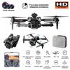 Новый K9Max Rc Drone Professional 8K Трехкамерный ESC Широкоугольный оптический позиционирование потока Четырехсторонний Квадрокоптер для предотвращения препятствий Игрушка в подарок