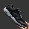Men Sneakers Casual Breathable Hiking Walking Shoes Man Outdoor Fashion Leather Anti-slip Climbing Trekking Sneakers Footwears