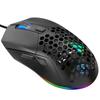 HXSJ X300 RGB Gaming Mouse Backlit Wired Ergonomic 6 Button Programmable Mouse with Macro Recording & Wheel Speed Set 7200 DPI