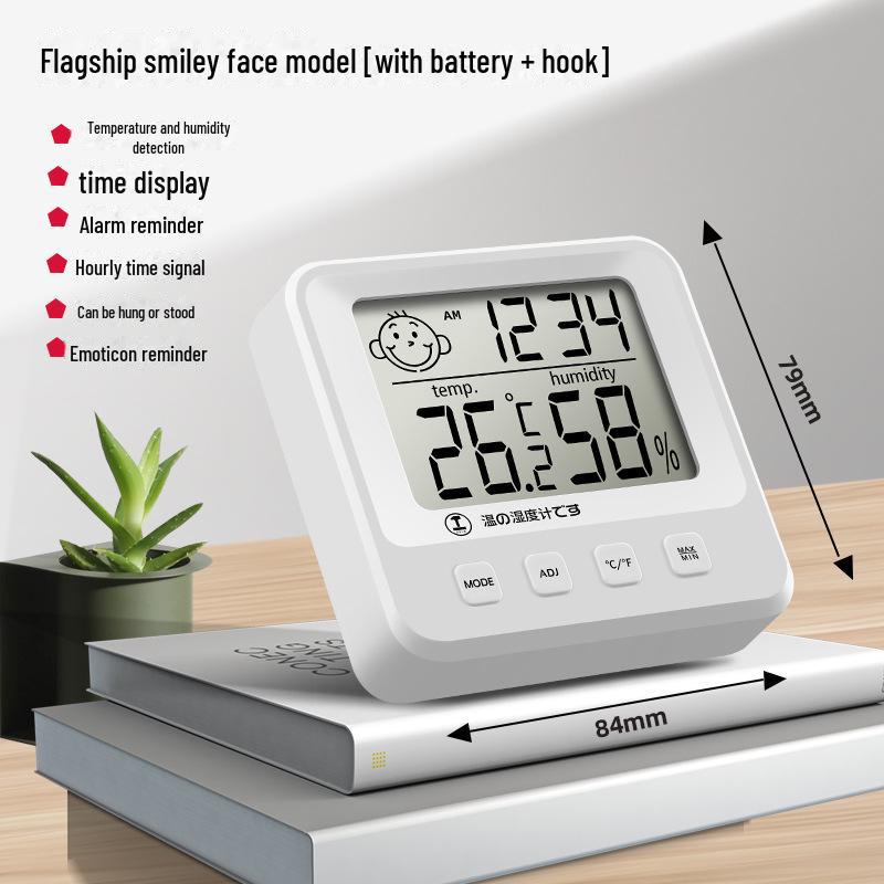 Цифровой настенный термогигрометр Green Forest для точного мониторинга в помещении