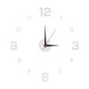 DIY Wall Clock Modern Large 3D Wall Clock Stickers Silent Frameless Clock Night Light Needles Ticking Clock