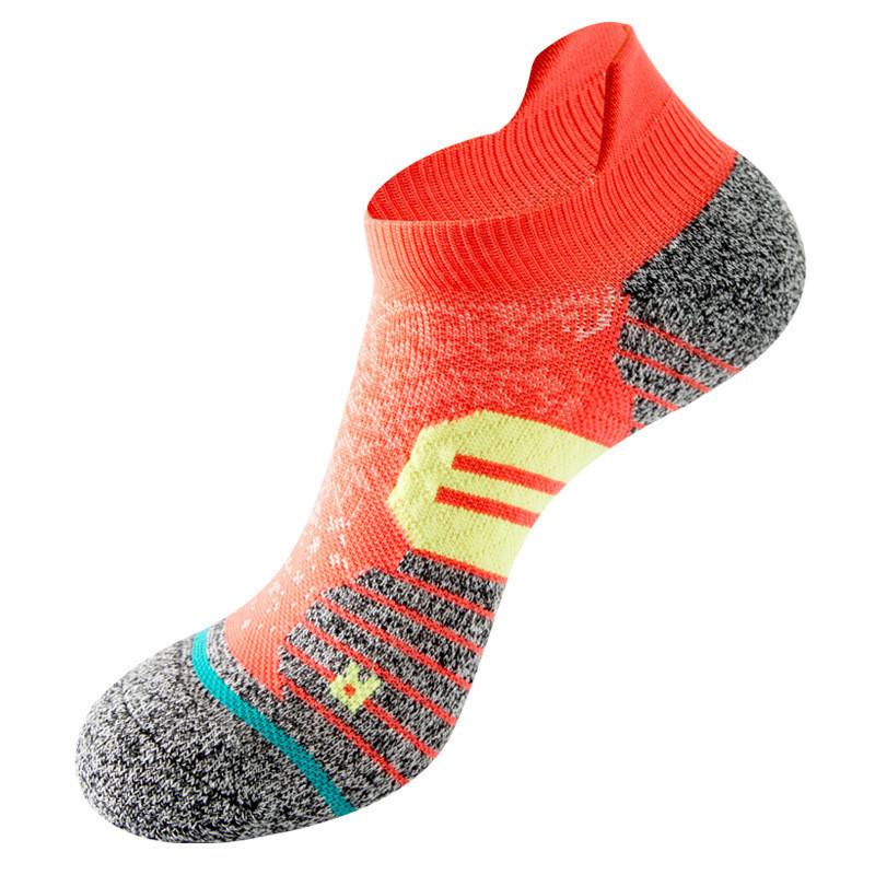 Спортивные носки для мужчин и женщин, поднимающие уши, быстросохнущие, компрессионные, для бега, фитнеса, утолщения, для баскетбола, осень и зима, для тренировок