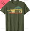 Legendary Retro Vintage Awesome Birthday 1982 Tshirt Breathable And Comfortable Cotton Tee Graphic T Shirts Camiseta Hombre