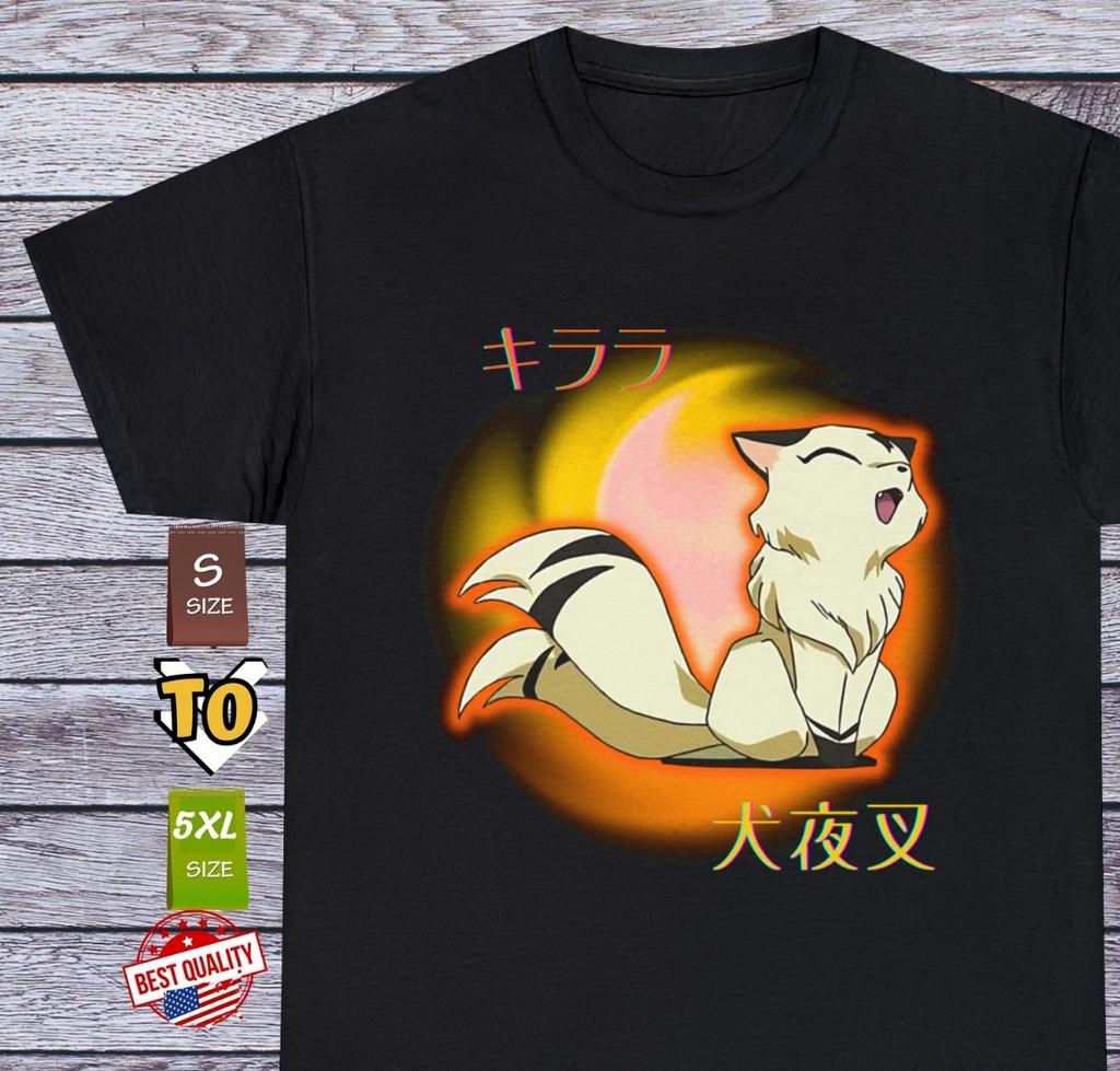 Футболка Kirara 90-х для любителей аниме, фанатов Инуяши, одежда для косплея по манге, японская