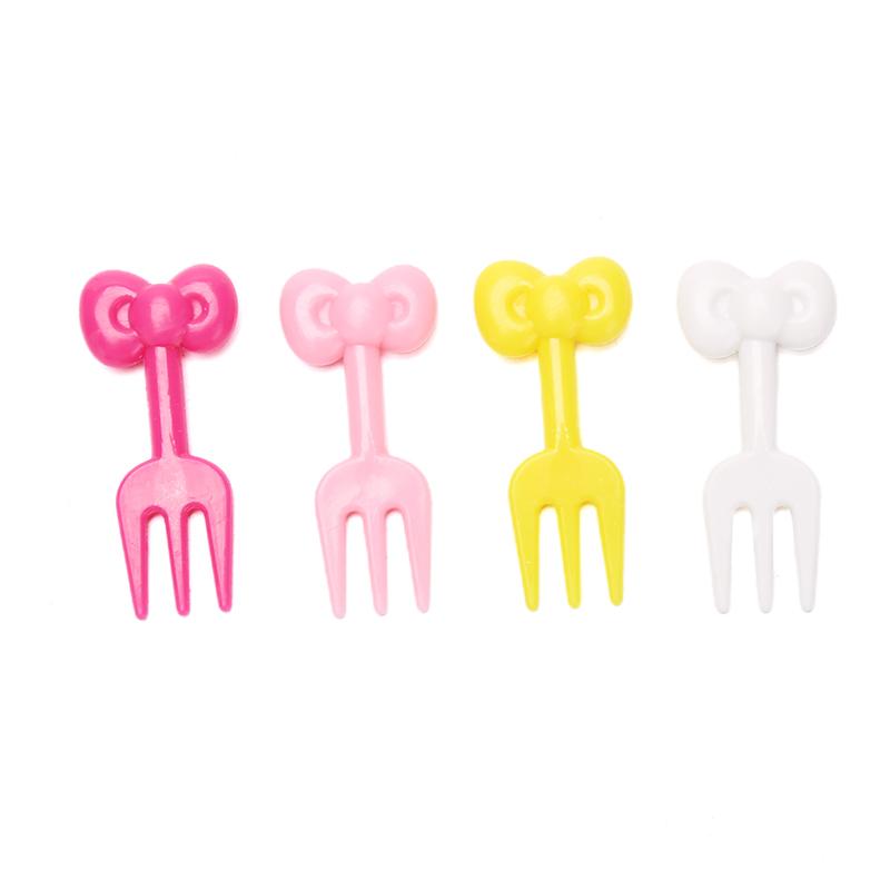 10 шт./набор Мини-животные Мультяшные шпажки для еды Детские шпажки для закусок и фруктов