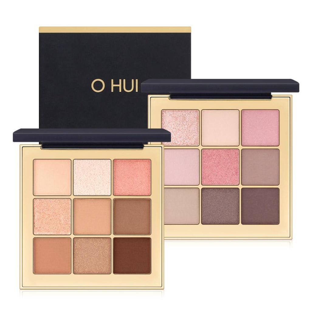 Ohui Real Color Eyeshadow Palette (01 Beige Moment)/9-Color Blending Shadow