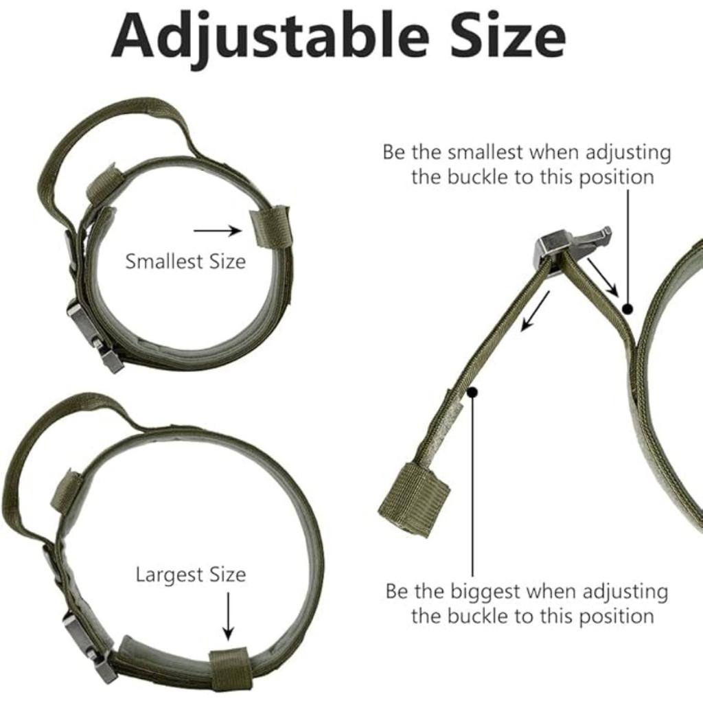 Тактический ошейник для собак Plutus Pet, с мягкой подкладкой, регулируемый