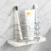 Home Bathroom Toothbrush Holder Rack 201 Stainless Steel Efficient Use