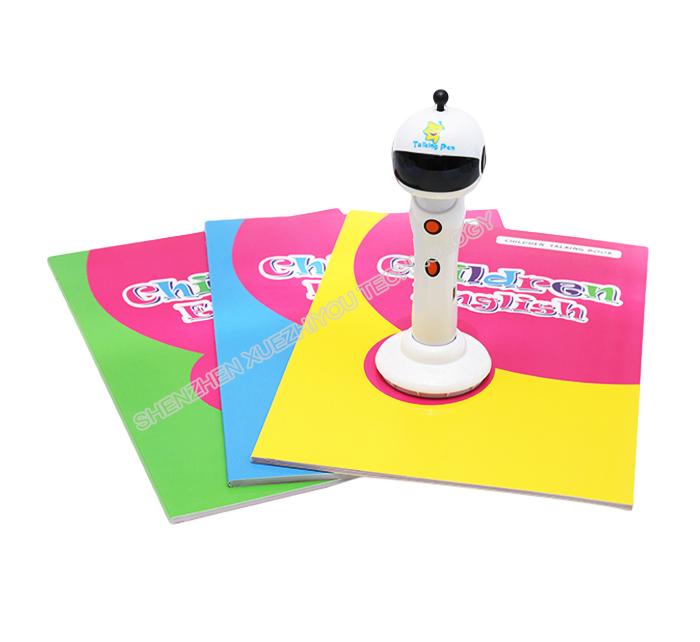Electronic Baby Toys Fashionable Recording Pen and English Talking Pen Book Children Learning 3 Books for Kid