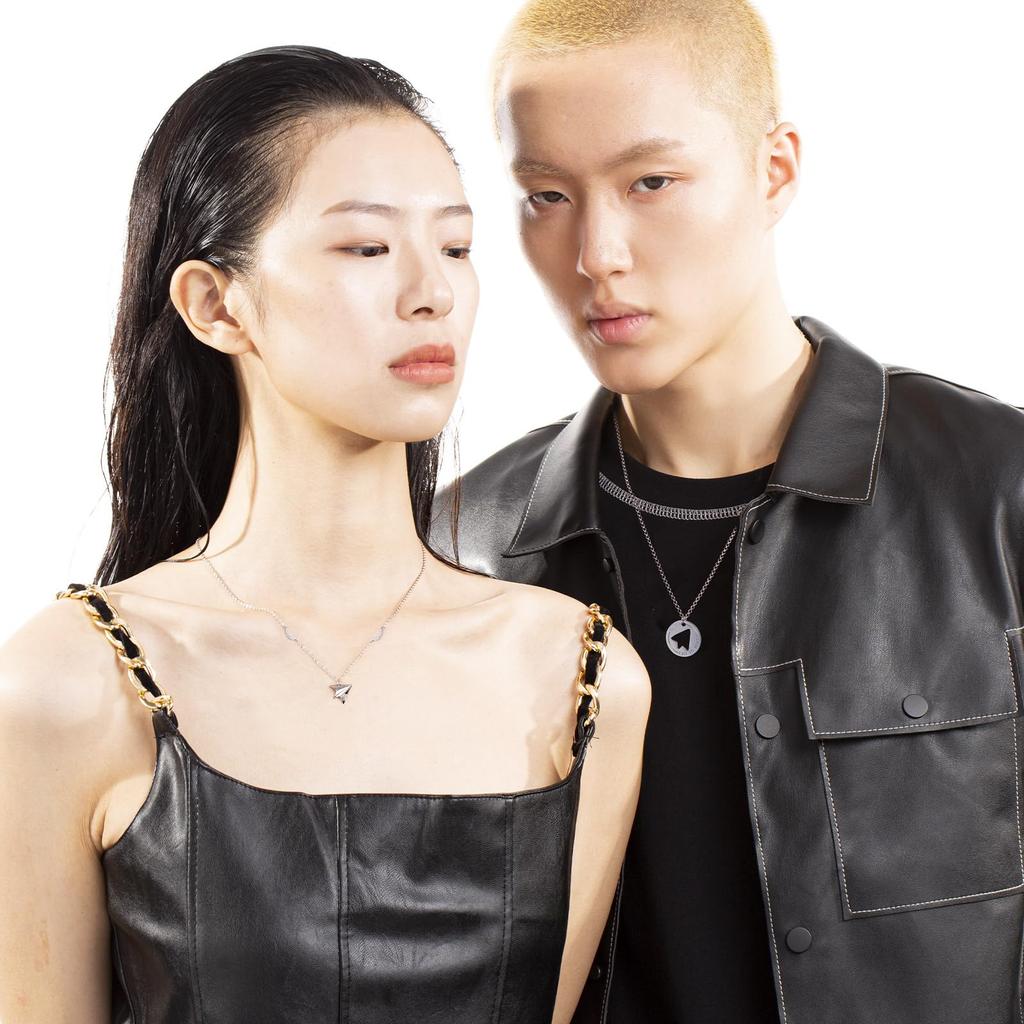 FANCIME Men's Silver Pendant Necklace, Sterling Silver Jewelry, Perfect as a White Day Gift, Boyfriend Gift, Graduation Gift, Anniversary Gift,