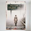 Приветственный знак Silent Hill Ужасы Потертый Ржавый Металлический Знак Винтажный Домашний Декор Настенная Табличка для Кафе Бара Мужской Пещеры
