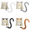 Кошки Костюм Аксессуары Кошки Уши Ободок Плюшевый Хвост Аниме Косплей Наряд для Женщин Маскарад Хэллоуин Ролевая Игра
