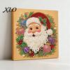 Creative Hobby Kits for Adults Christmas Faux Pearl Art Kit, DIY Santa Tree Painting Handmade Craft 3D Holiday Wall Decor Kit Adults, Gift Festive