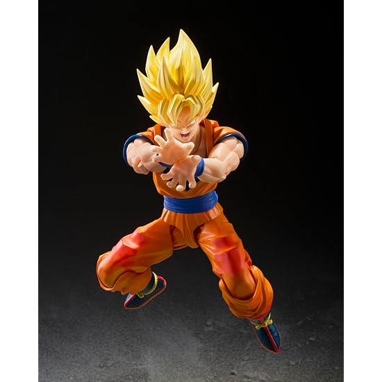 TAMASHII NATIONS S.H.Figuarts Dragon Ball Z Супер Сайян Сон Гоку - Начало Решающей Битвы