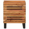 VidaXL Bedside Table, Bedside Cabinet with Storage, Nightstand, Home Interior Bedroom Furniture, Wood 377428