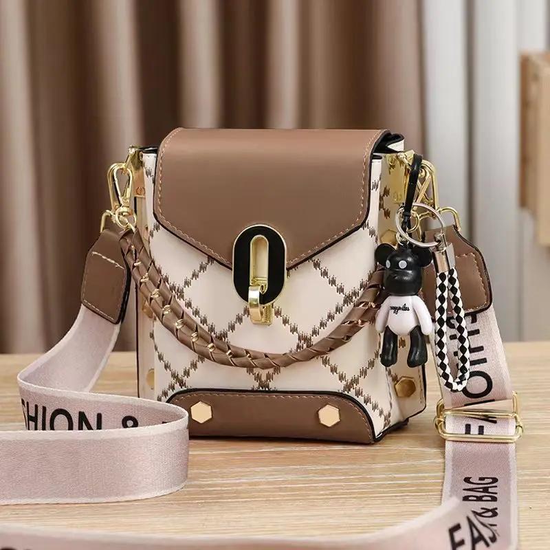 Minimalist Small Square Bag Women Shoulder Bag Fashionable Versatile Crossbody Bags for Women Trendy Mother Kids Bags