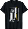 Heavy Equipment Operator USA Flag Operator Gift Unisex T-Shirt