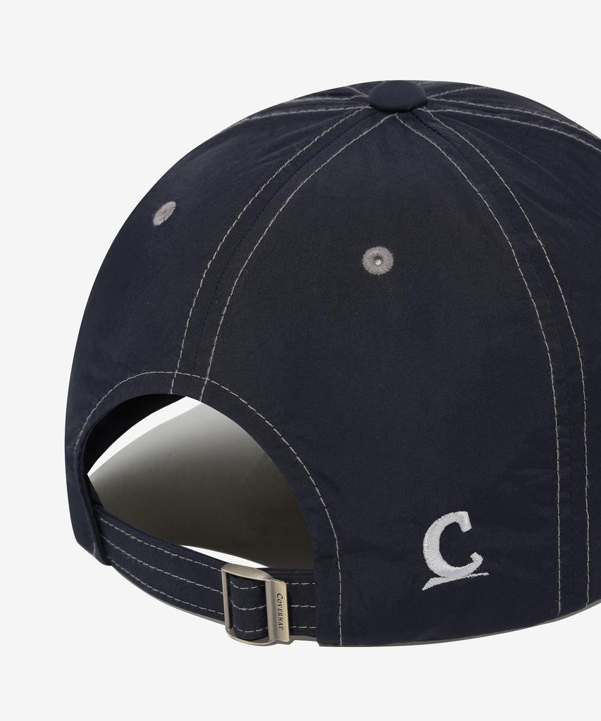 COVERNAT Artwork Graphic Nylon Cap Navy