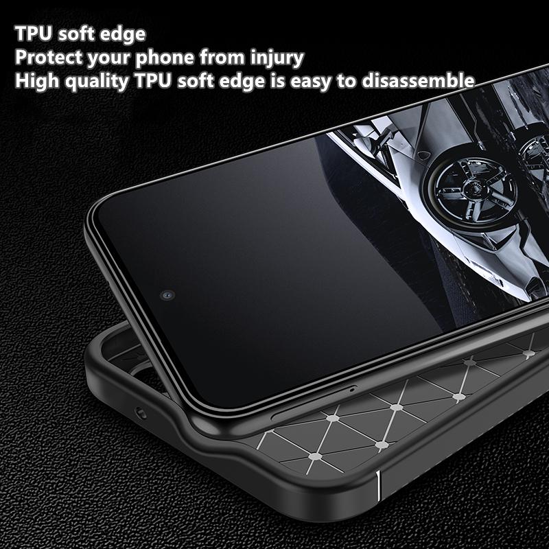 Чехол-накладка для Samsung S24 Plus Samsung S24 Plus Capas Новый бронированный противоударный чехол из ТПУ Samsung Galaxy S24 S 24 Ultra Plus Fundas