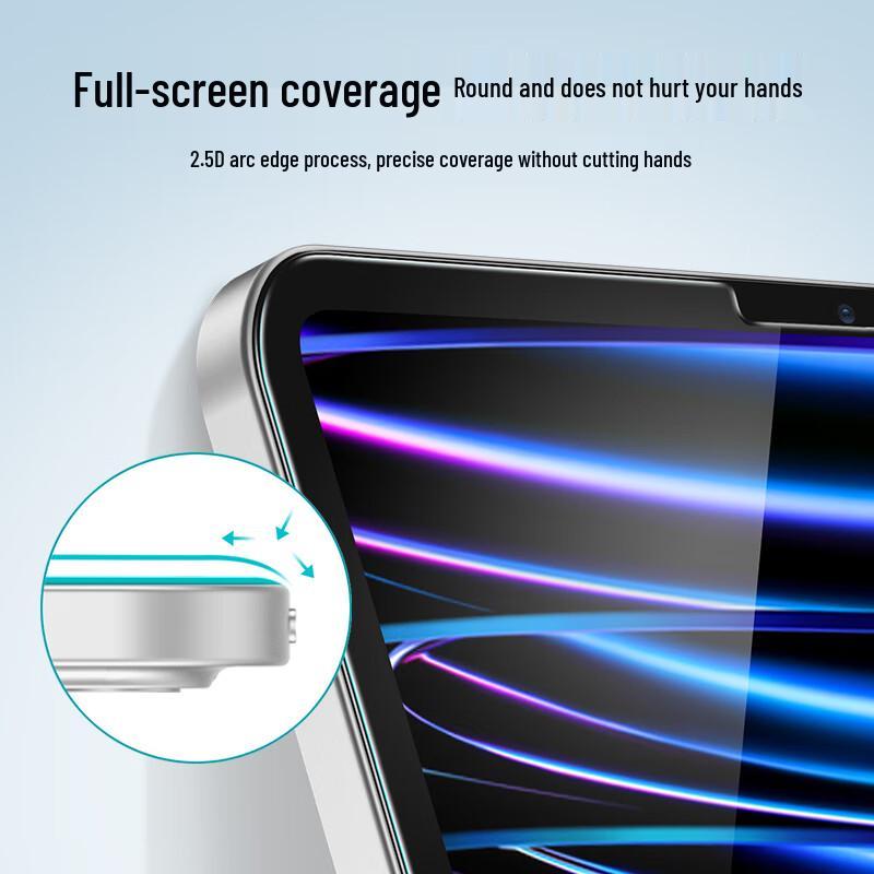 ESR Tempered Glass Screen Protector for Apple iPad