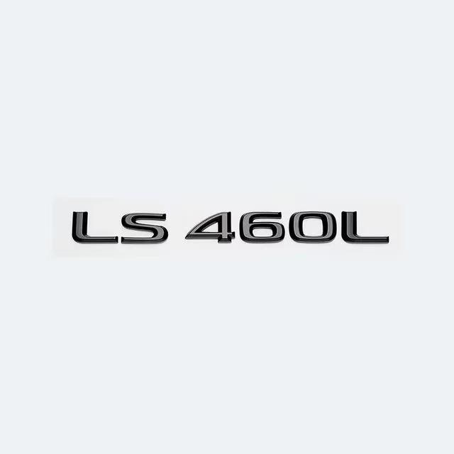 Front or Side or Rear Trunk Badge ABS Sticker For Lexus F SPORT LS LS350 LS400 LS460 LS460L LS500 LS500h LS600hL badge stickers
