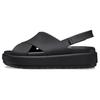 Simple Casual One-Strap Sandals Women Sandals Black 209407-060