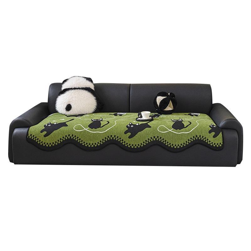 Anti-Slip Sofa Cover With Thick Padding, Chic Couch Cover For L-Shape, Pet-Proof Sofa Slipcover Included