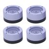 4 Pieces Washing Machine Foot Pads Anti Vibration Furniture Risers Non Slip for Couch