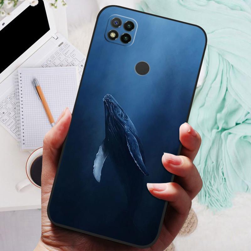 Для Xiaomi Redmi 9C NFC Чехол Мягкий ТПУ Силиконовый Чехлы для Телефона для Redmi 9C NFC Чехол Бампер Redmi9C 9 C C9 Ударопрочный Чехол Coque