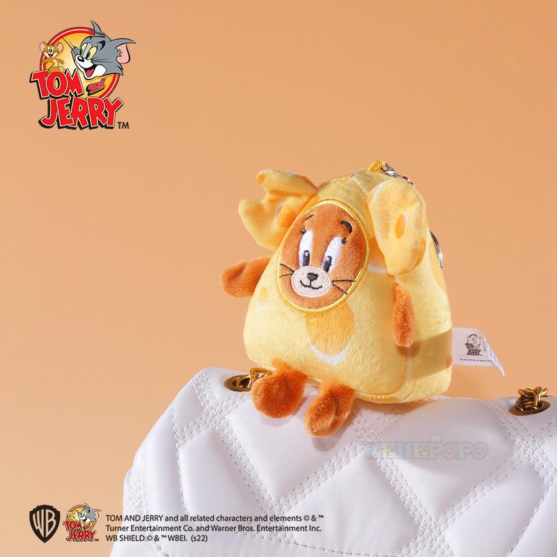 Tom and Jerry Plush Keychains Cosplay Cheese Toast Bagel Cake Jerry Hamburger TOM Lovely Cute Gift Toy Toy