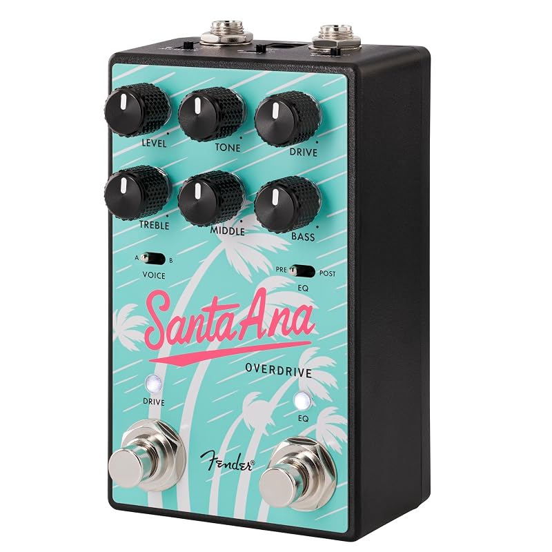 Гитарная педаль эффектов Fender/Santa Ana Overdrive V2