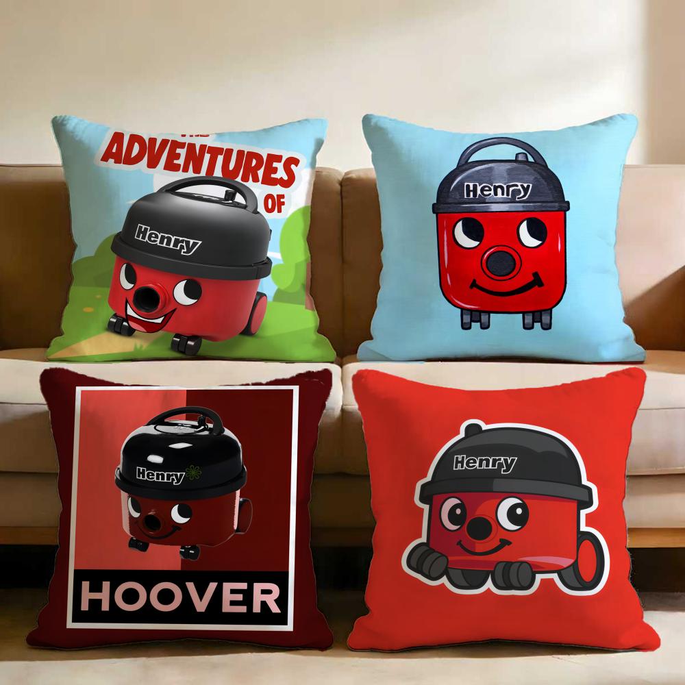 H-Henry Hoover Чехол на подушку Многоцелевой Чехол на подушку для дома и автомобиля - Двусторонний, Мягкий и Прочный для Ежедневного Использования