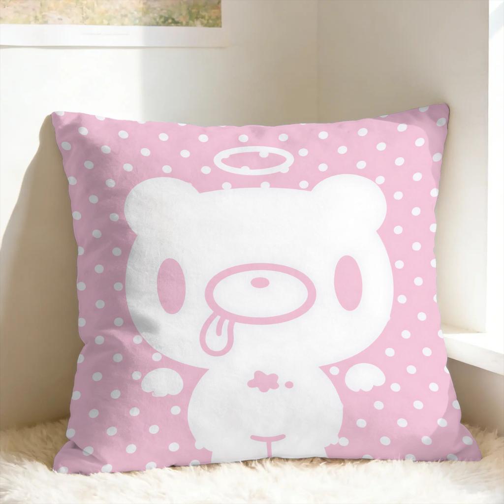 Наволочка для подушки G-Gloomy Bear Мягкая наволочка Новинка Наволочки для офиса, автомобиля, домашнего декора