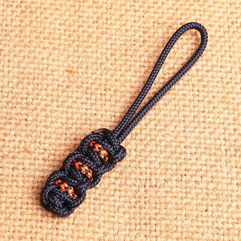 5 шт., модный спортивный стиль, цветная плетеная веревка, сменный слайдер на молнии, легкий мужской рюкзак, сумка для инструментов, куртка, индивидуальная молния