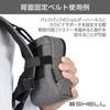 Hakuba Camera Case Plus Shell City 04 Camera Pouch M Zipper Hook and Loop Fastener Fixable Gray SP-CT04-CPMGY