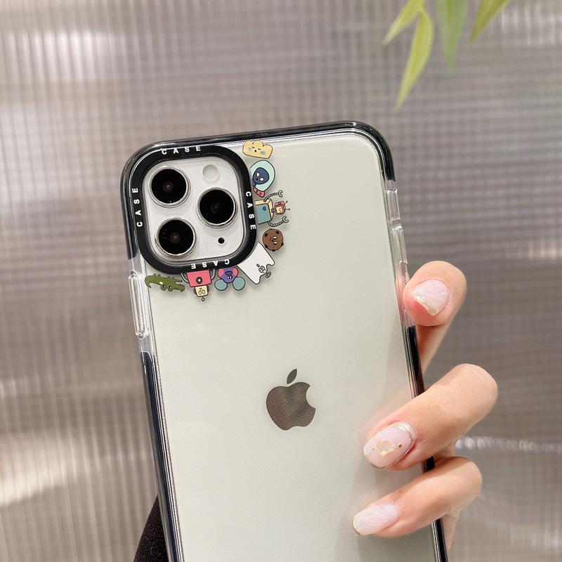 Мультяшный монстр для IPhone 16, Чехол для телефона Apple 15 Pro Max, Совместим с 14 и 13 Plus, Доступен в различных размерах