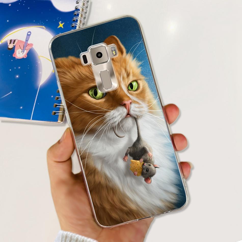 For Asus ZenFone 3 ZE520KL ZA520KL Case Cover Printed Soft Silicone TPU Phone Cases For Asus ZenFone3 5.2“ Z017D Z017DA Z017DB”