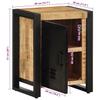 Nightstand 40 x 30 x 51 cm Rough Mango Solid Wood
