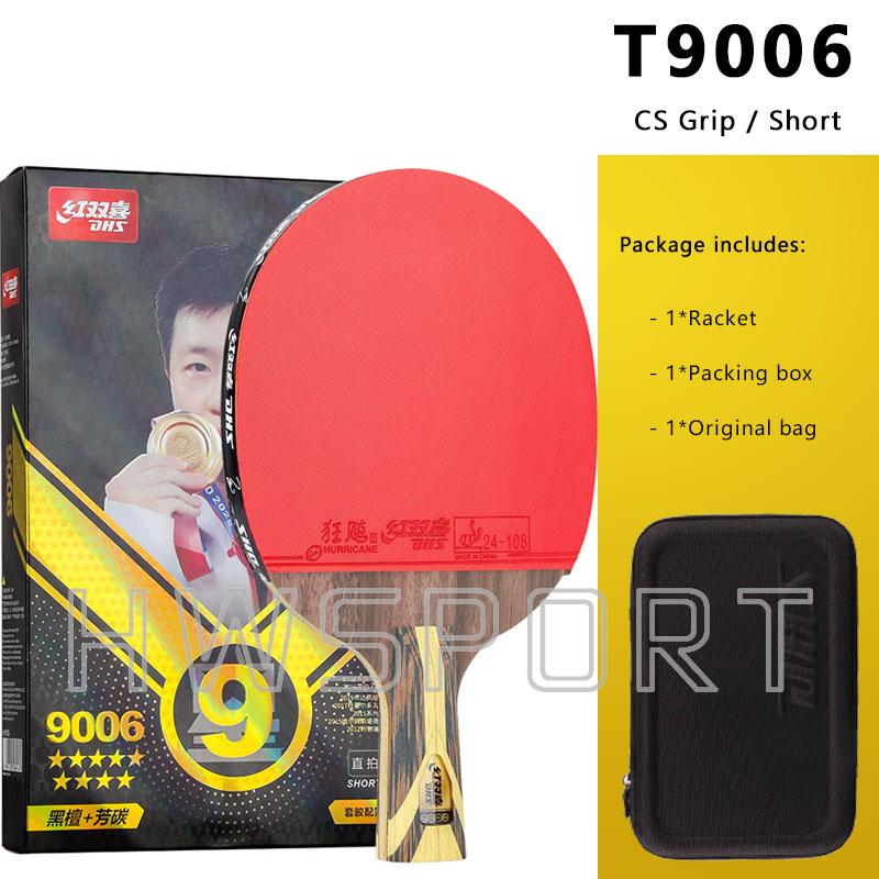 Оригинальная ракетка для настольного тенниса DHS 7 Star Offensive 8 Star 9 Star Professional Ping Pong Ракетка ALC Carbon Paddle