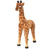 VidaXL Plush Toy Giraffe Brown and Yellow XXL 91336