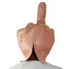 Маски для вечеринок Креативная маска презрения в виде среднего пальца Латексный головной убор Маска для приветствия одной рукой Хэллоуин Косплей Реквизит Подарок F012