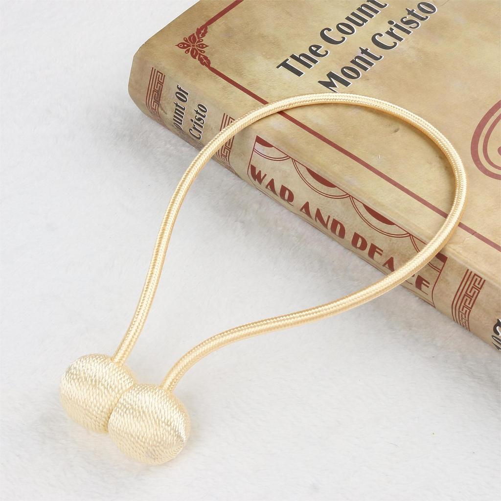 Magnetic Curtain Tiebacks Modern Decorative Curtain Holdbacks No Drill Required Window Treatment Accessories
