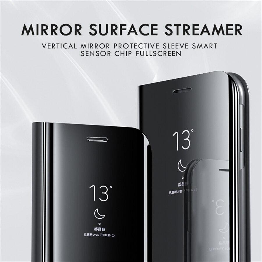 Зеркальный флип-чехол для Huawei Mate 20 P20 P30 Lite Pro, защитный чехол для Hauwei P 10lite 20lite 30lite, легкий чехол, Fundas