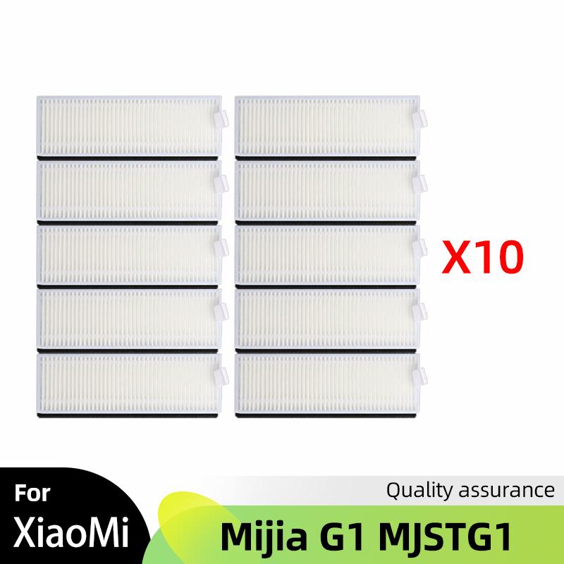 Подходит для Xiaomi Mijia Robot Vacuum-Mop G1 MJSTG1 Ролик Боковая щетка Hepa-фильтр Ткань для швабры Запасная замена для деталей пылесоса