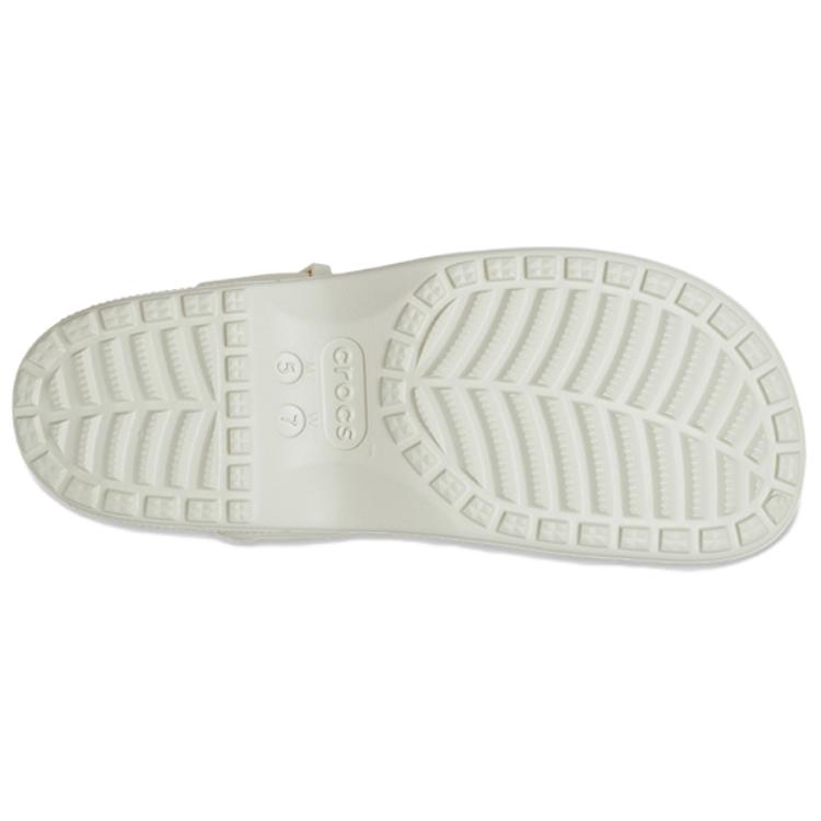 Crocs Удобные модные клоги 4 см женские белые