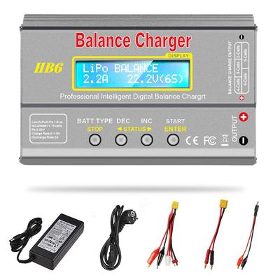 HTRC iMAX B6 80 Вт RC Зарядное устройство для LiPo NiMh Li-ion Ni-Cd аккумуляторов RC B6 Зарядное устройство Lipro Разрядник Цифровое балансировочное зарядное устройство